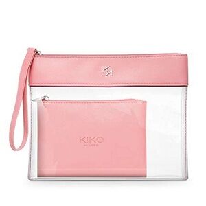 KIKO Milano Transparent Beauty Case | NEW | Pink | Kiko Transparent Pouchette